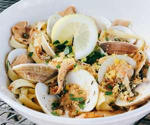 Clam pasta