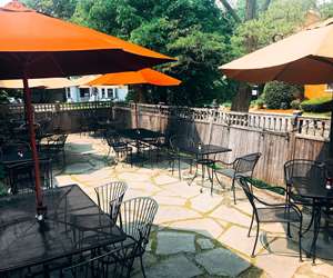Dine on our private patio!