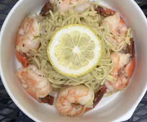 Shrimp scampi
