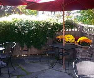 Our seasonal patio is first come, first served!
